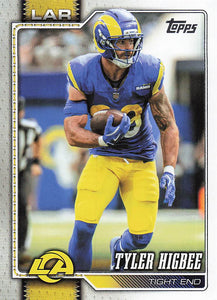 2026 Topps Flagship Football Tyler Higbee #232