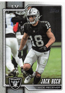 2026 Topps Flagship Football Jack Bech #120