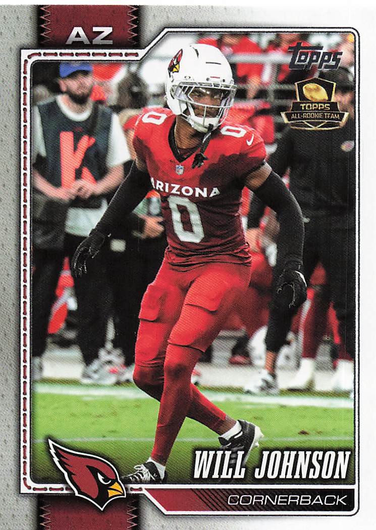 2026 Topps Flagship Football Will Johnson #6