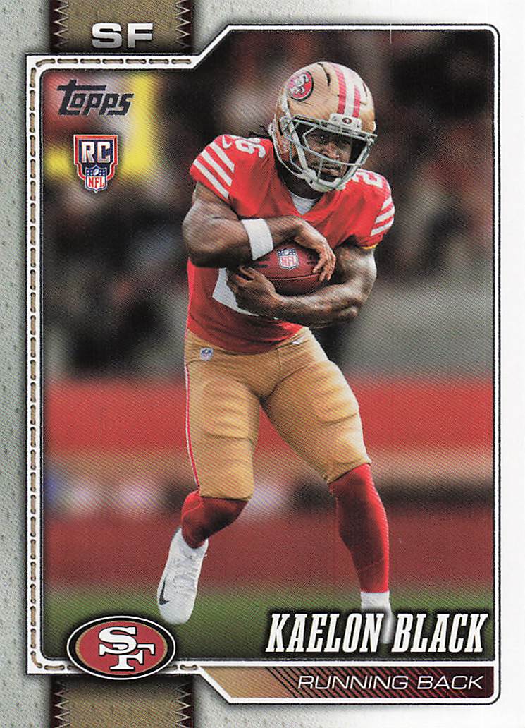 2026 Topps Flagship Football Kaelon Black #368 RC