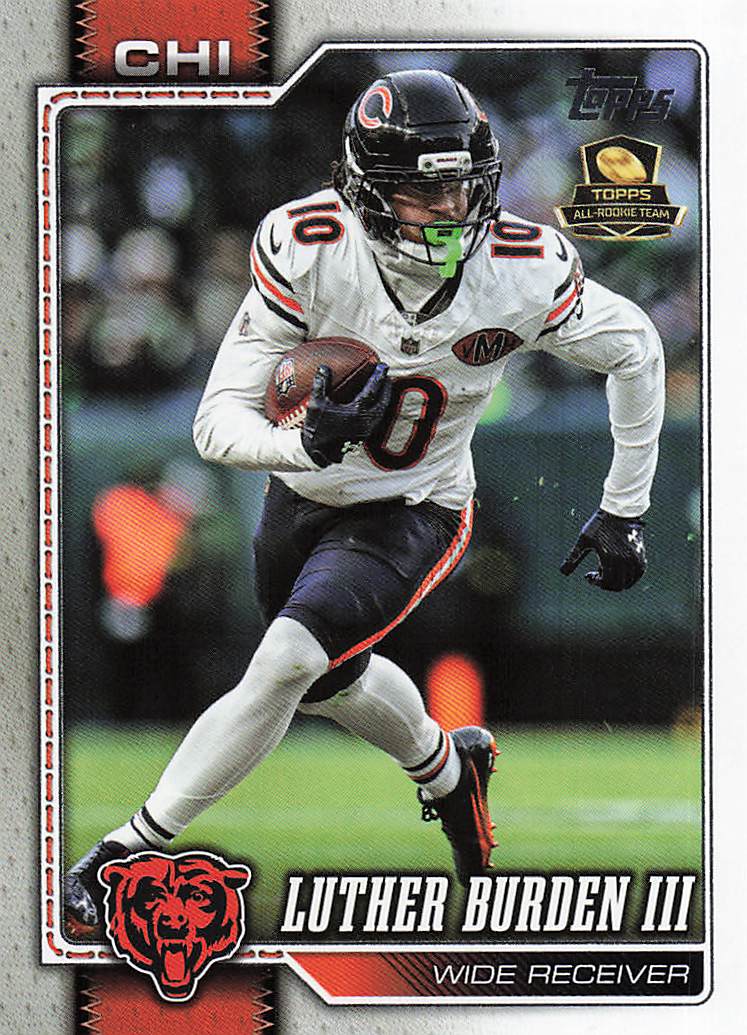 2026 Topps Flagship Football Luther Burden III #34