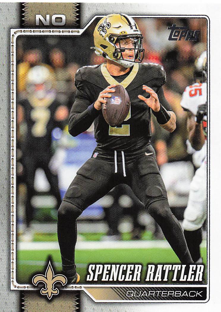 2026 Topps Flagship Football Spencer Rattler #243