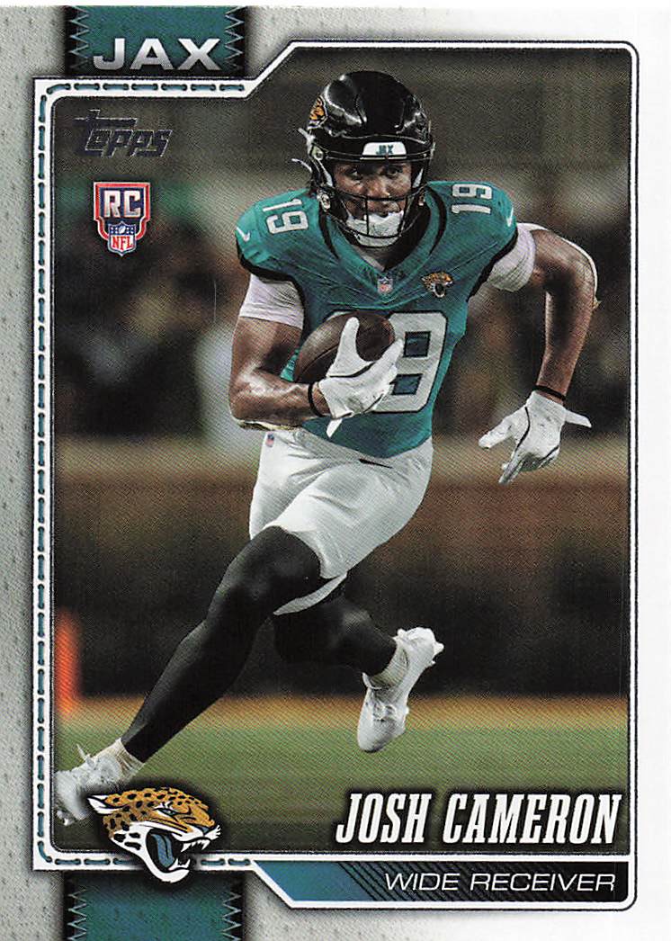 2026 Topps Flagship Football Josh Cameron #387 RC