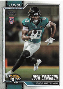 2026 Topps Flagship Football Josh Cameron #387 RC