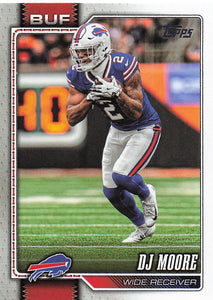 2026 Topps Flagship Football DJ Moore #36