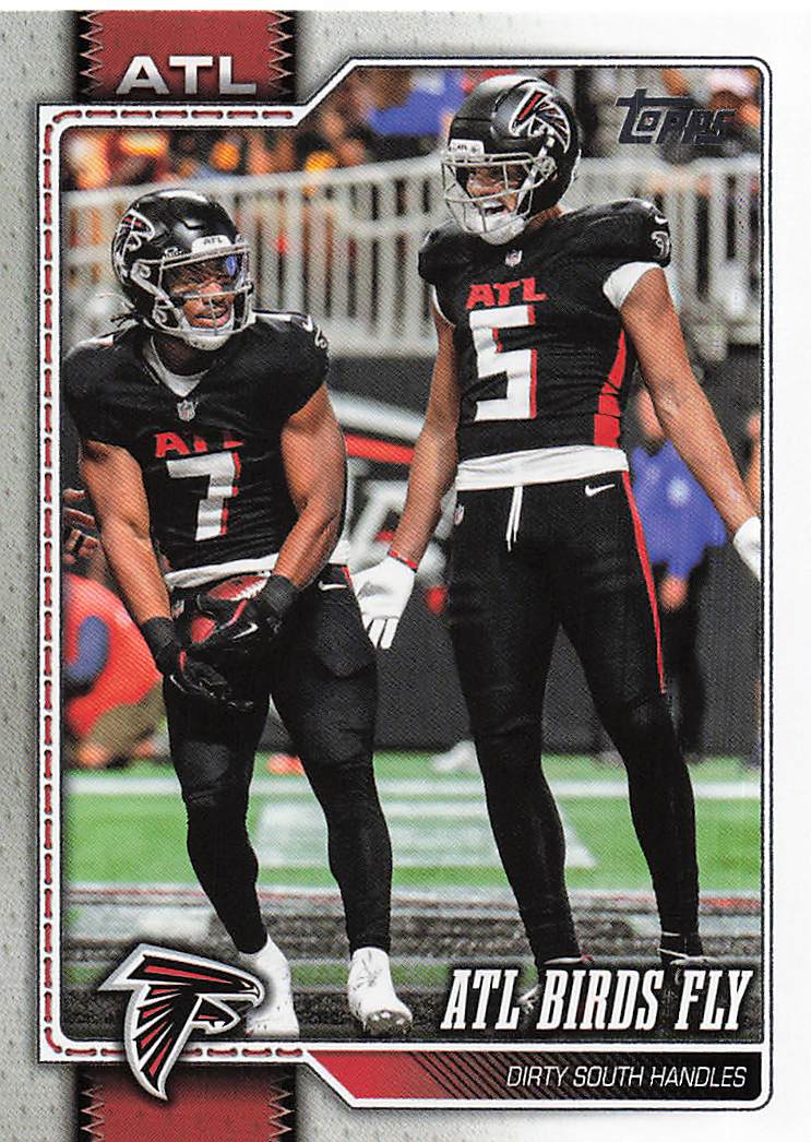 2026 Topps Flagship Football ATL Birds Fly #298