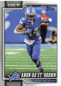 2026 Topps Flagship Football Amon-Ra St. Brown #66