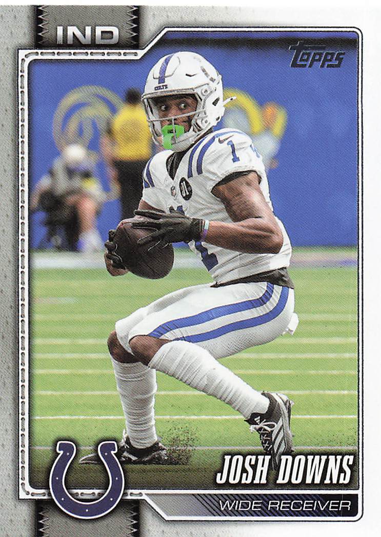 2026 Topps Flagship Football Josh Downs #88