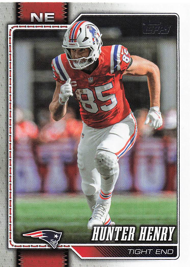 2026 Topps Flagship Football Hunter Henry #138