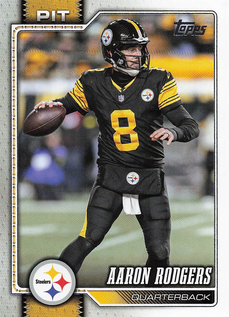 2026 Topps Flagship Football Aaron Rodgers #173