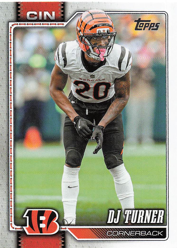 2026 Topps Flagship Football DJ Turner #214