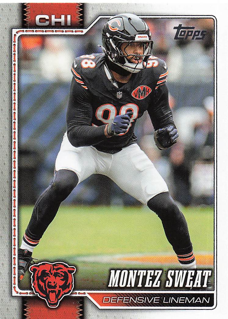 2026 Topps Flagship Football Montez Sweat #212