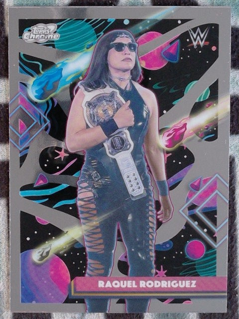 2026 Topps Chrome Cosmic WWE Wrestling Raquel Rodriguez #51