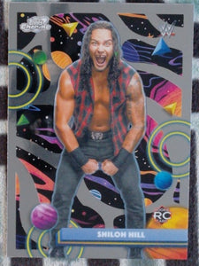 2026 Topps Chrome Cosmic WWE Wrestling Shiloh Hill #102 RC
