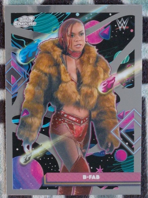 2026 Topps Chrome Cosmic WWE Wrestling B-Fab #168