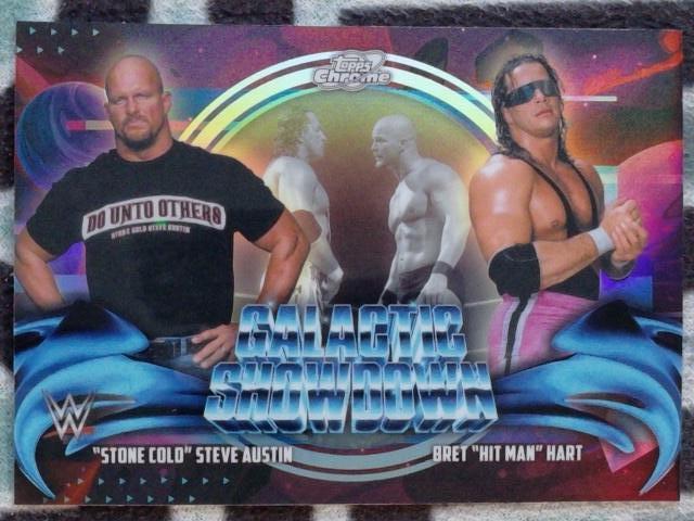 2026 Galactic Showdown "Stone Cold" Steve Austin / Bret "Hit Man" Hart #GS-13