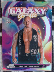 2026 Chrome Cosmic WWE Wrestling Galaxy Greats "Stone Cold" Steve Austin #GG-1