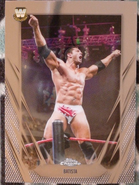 2026 Topps Chrome WWE Wrestling Batista #99