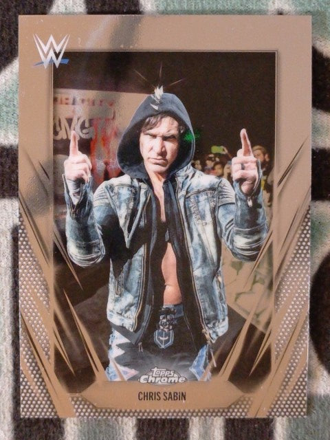 2026 Topps Chrome WWE Wrestling Chris Sabin #124