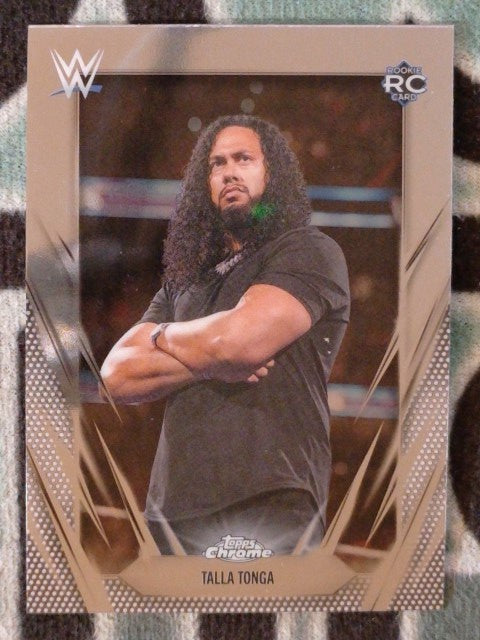 2026 Topps Chrome WWE Wrestling Tala Tonga #109 RC