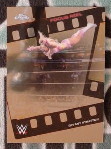 2026 Topps Chrome WWE Wrestling Focus Reel Tiffany Stratton #FR-19