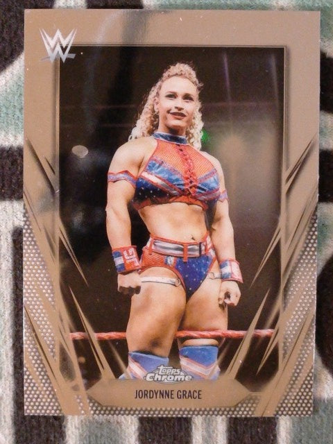 2026 Topps Chrome WWE Wrestling Jordynne Grace #56