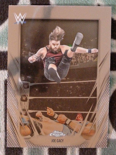 2026 Topps Chrome WWE Wrestling Joe Gacy #153