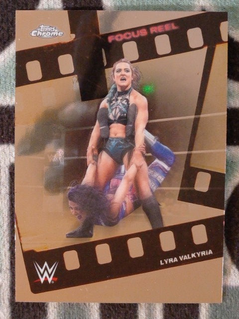 2026 Topps Chrome WWE Wrestling Focus Reel Lyra Valkyria #FR-12