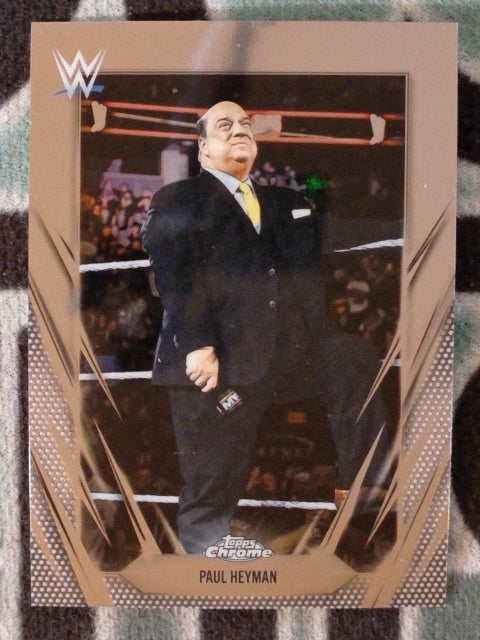 2026 Topps Chrome WWE Wrestling Paul Heyman #44