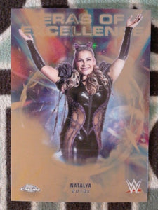 2026 Topps Chrome WWE Wrestling Eras of Excellence Natalya #ERA-5