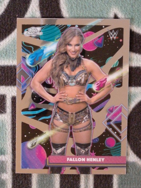 2026 Topps Chrome Cosmic WWE Wrestling Fallon Henley #60