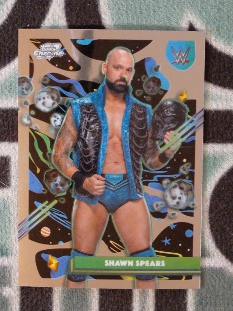 2026 Topps Chrome Cosmic WWE Wrestling Shawn Spears #176