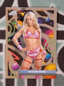 2026 Topps Chrome Cosmic WWE Wrestling Maxxine Dupri #145