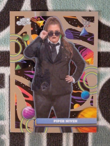 2026 Topps Chrome Cosmic WWE Wrestling Piper Niven #194