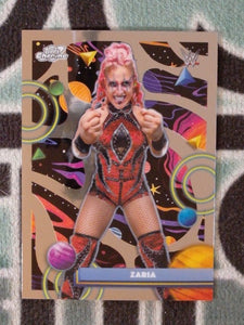 2026 Topps Chrome Cosmic WWE Wrestling Zaria #13
