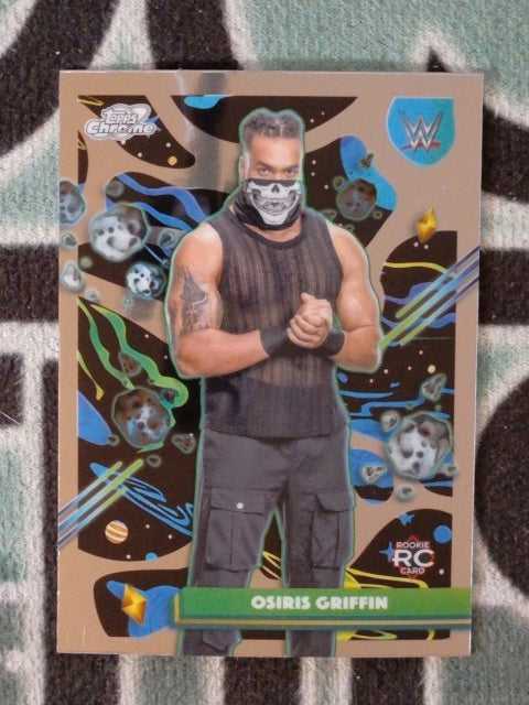 2026 Topps Chrome Cosmic WWE Wrestling Osiris Griffin #59 RC