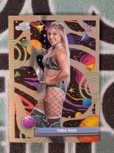 2026 Topps Chrome Cosmic WWE Wrestling Thea Hail #138