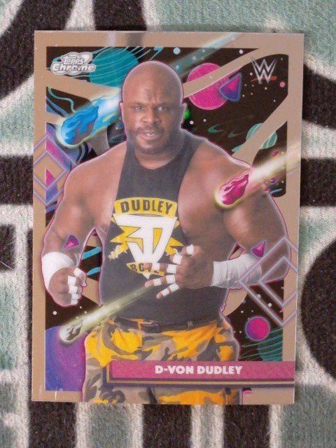 2026 Topps Chrome Cosmic WWE Wrestling D-Von Dudley #89