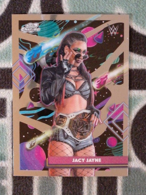 2026 Topps Chrome Cosmic WWE Wrestling Jacy Jayne #19