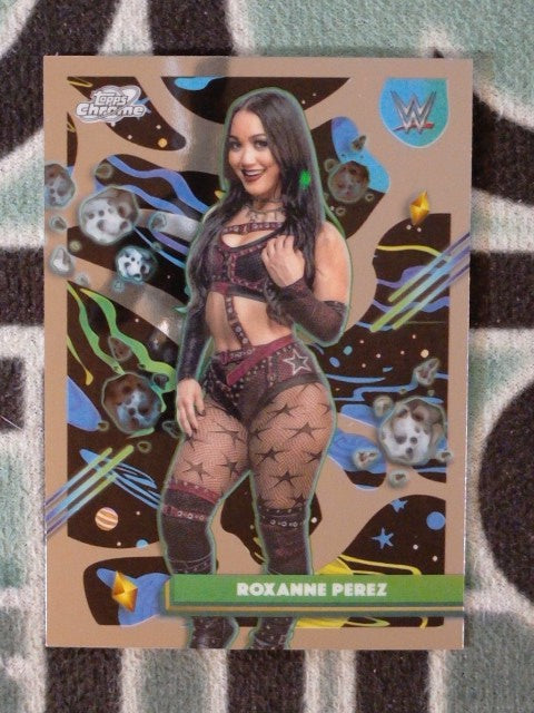 2026 Topps Chrome Cosmic WWE Wrestling Roxanne Perez #52