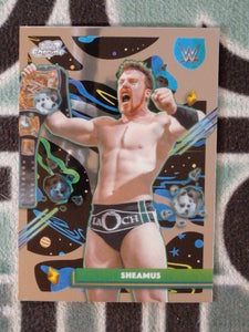 2026 Topps Chrome Cosmic WWE Wrestling Sheamus #55