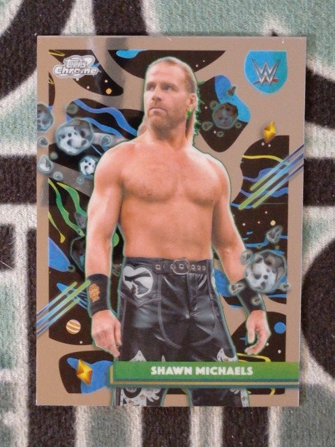 2026 Topps Chrome Cosmic WWE Wrestling Shawn Michaels #63