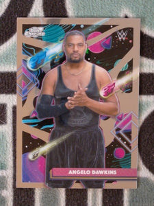 2026 Topps Chrome Cosmic WWE Wrestling Angelo Dawkins #179