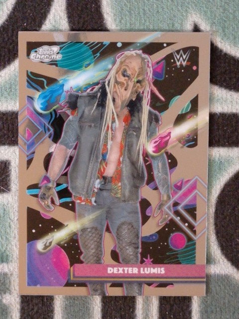 2026 Topps Chrome Cosmic WWE Wrestling Dexter Lumis #84