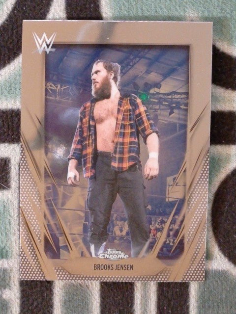 2026 Topps Chrome WWE Wrestling Brooks Jensen #104