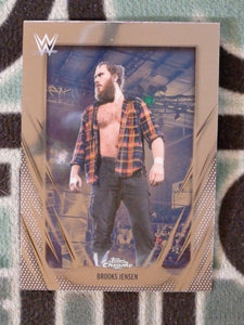 2026 Topps Chrome WWE Wrestling Brooks Jensen #104