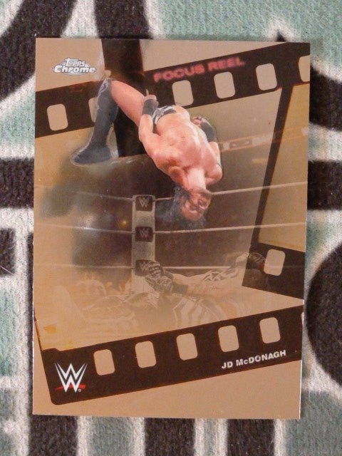2026 Topps Chrome WWE Wrestling Focus Reel JD McDonagh #FR-35