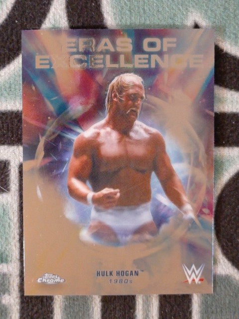 2026 Topps Chrome WWE Wrestling Eras of Excellence Hulk Hogan #ERA-2