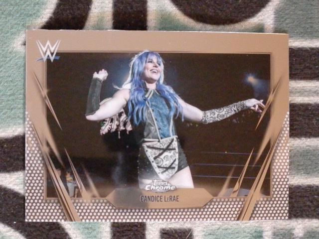 2026 Topps Chrome WWE Wrestling Candice LeRae #90