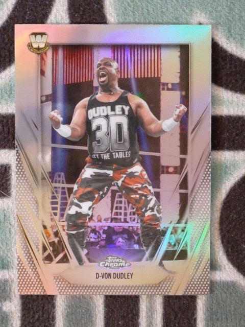 2026 Topps Chrome WWE Wrestling Refractor D-Von Dudley #198